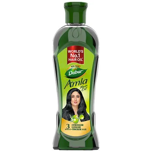 Dabur-Amla-Amla-Hair-Oil-For-Strong-Long-Thick-hair-90-ml.png Dabur Amla Hair Oil For Strong, Long & Thick Hair 550 ML - Image 1
