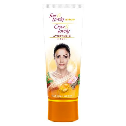 Glow-Lovely-Cream-Ayurvedic-Care-25g-1.png Glow & Lovely Natural Face Cream Ayurvedic Care 50 Gm Tube - Image 1