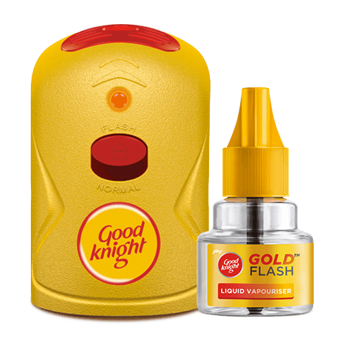 Goodknight-Machine-45-ml.png Good Knight Gold Flash Mosquito Repellent Machine + Refill 45 ml - Image 1