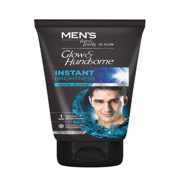 Glow & Handsome Instant Brightness Face Wash 50 GM