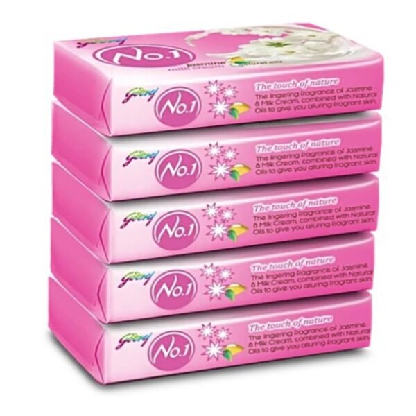 Godrej No.1 Jasmine & Milk Cream Soap,100 GM