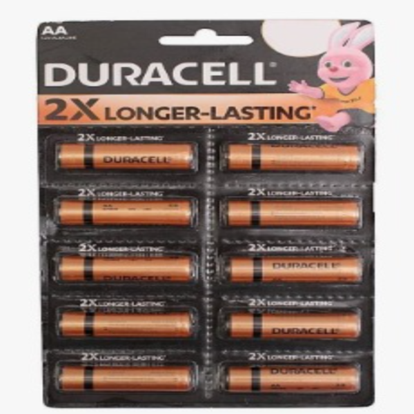 Duracell Alkaline AAA Battery - 10+2 U